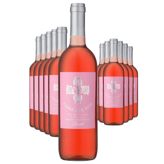 PAKET 12 Fiore del Sud Primitivo Rosato 2024